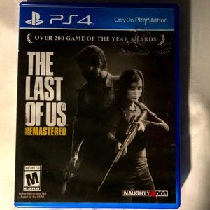 PS4 game “The Last of Us” preowned